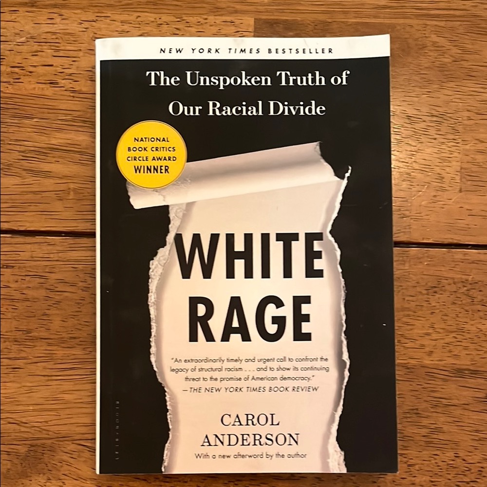 White Rage Book by Carol Anderson